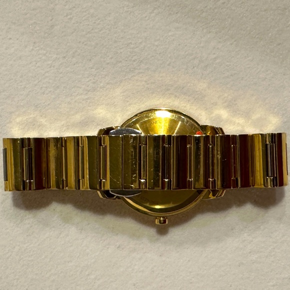 Movado Bold SWISS Quartz Yellow Gold IP Stainless Steel Ladies Watch - Picture 4 of 7